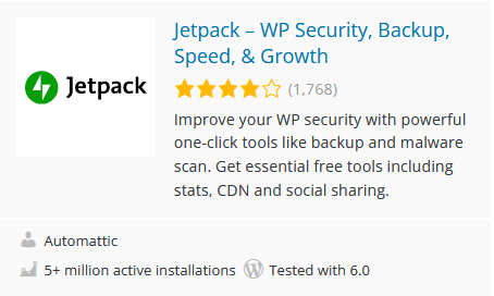 إضافة Jetpack