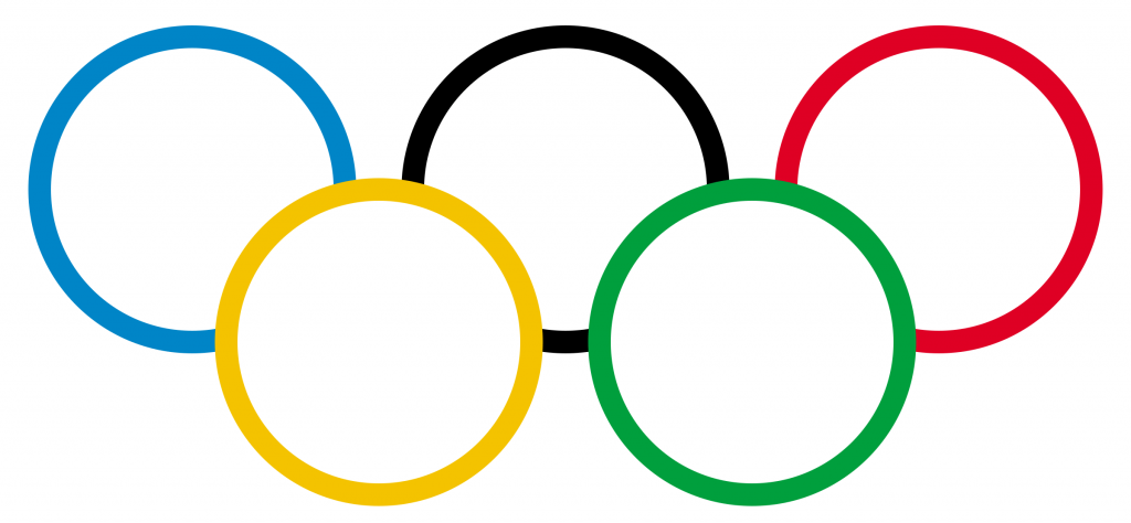 olympic logo - التناظر والنظام